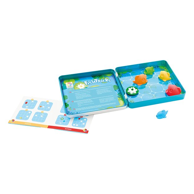 SmartGames: Magnetic Travel Tin - FishTricks (Nordic) (SG2653) 1