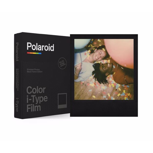 Polaroid - Color I-Type Black Frame Edition Film 1