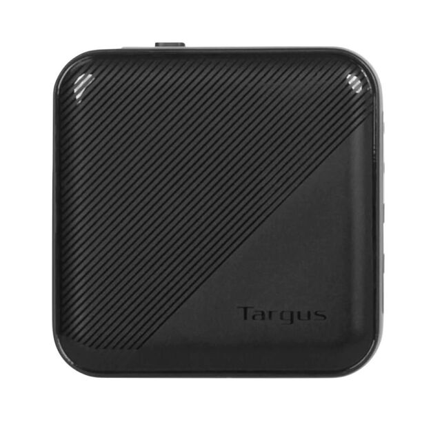 Targus - PowerElite Universal 100 W 4- Port GaN Wall-Charger - with Travel Adapters 2