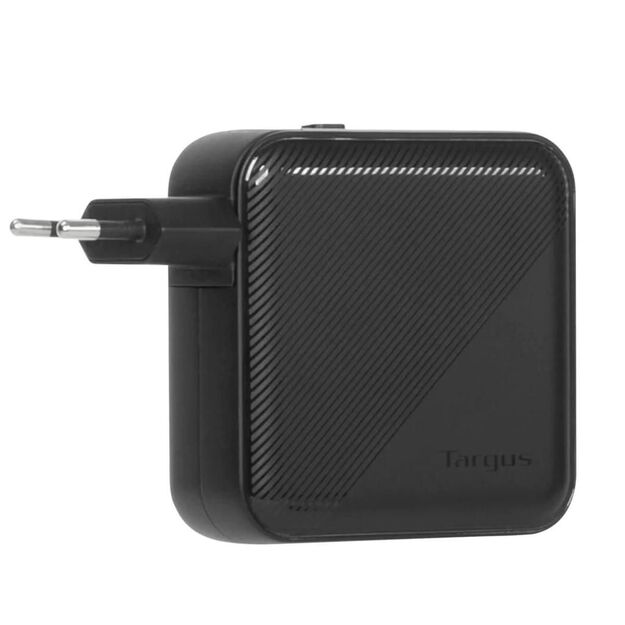 Targus - PowerElite Universal 100 W 4- Port GaN Wall-Charger - with Travel Adapters 3
