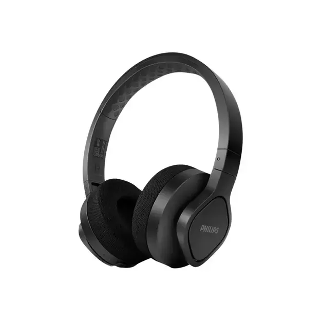 Philips Audio - TAA4216BK/00 Wireless Bluetooth Sports Headphones - Black 1