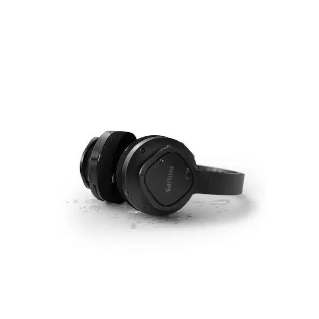 Philips Audio - TAA4216BK/00 Wireless Bluetooth Sports Headphones - Black 5