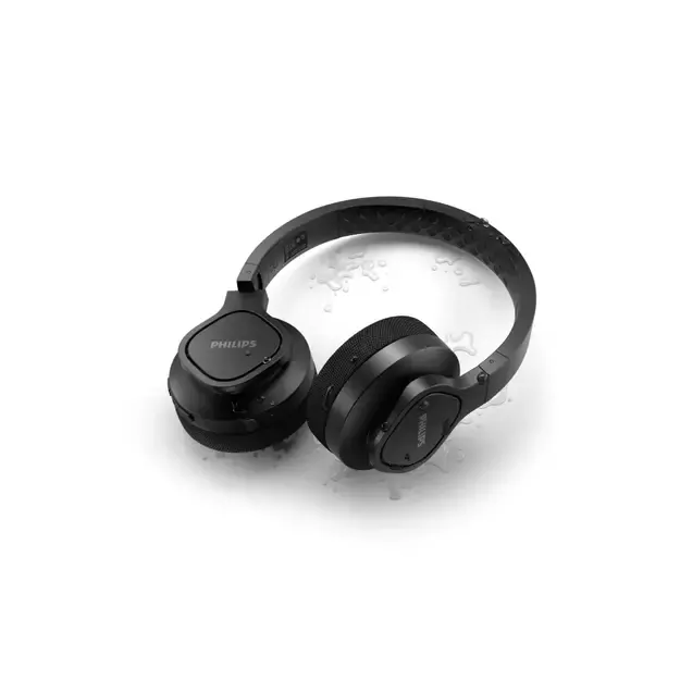 Philips Audio - TAA4216BK/00 Wireless Bluetooth Sports Headphones - Black 8