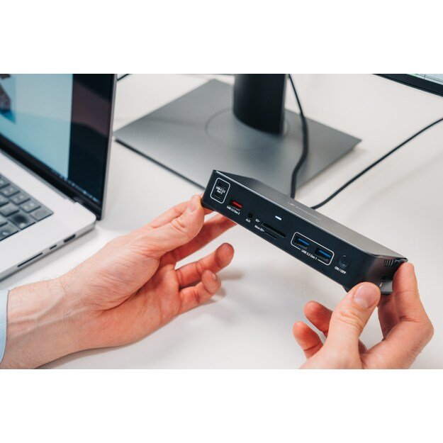 Verbatim - USB-C Pro Docking Station 15 Port CDS-15 6