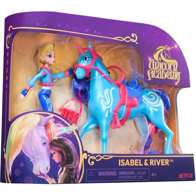 Unicorn Academy - Doll & Unicorn - Isabel & River (6066842)
