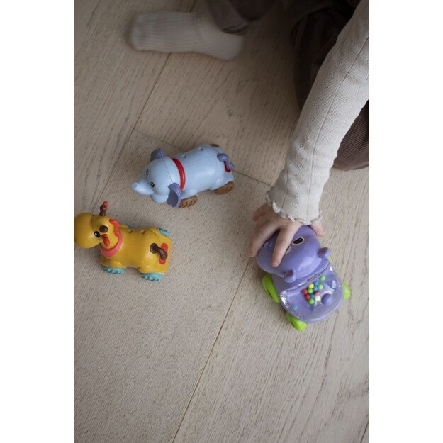 Scandinavian Baby Products - Baby toy car - confetti hippo - (SBP-03541) 1