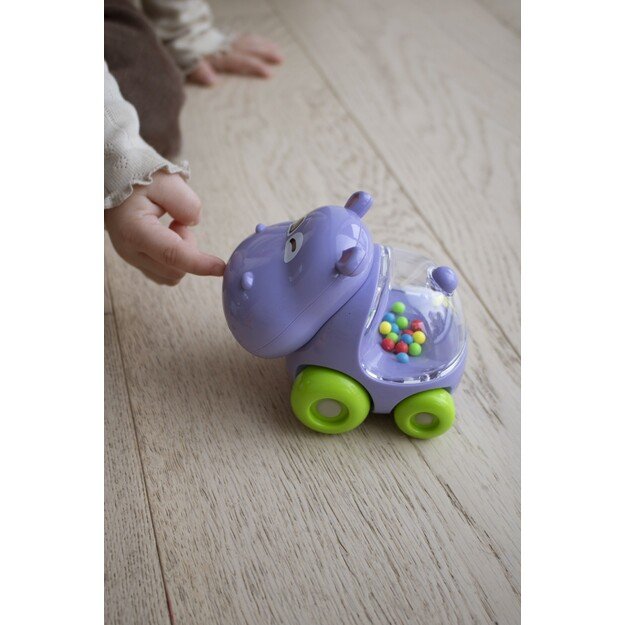 Scandinavian Baby Products - Baby toy car - confetti hippo - (SBP-03541) 2