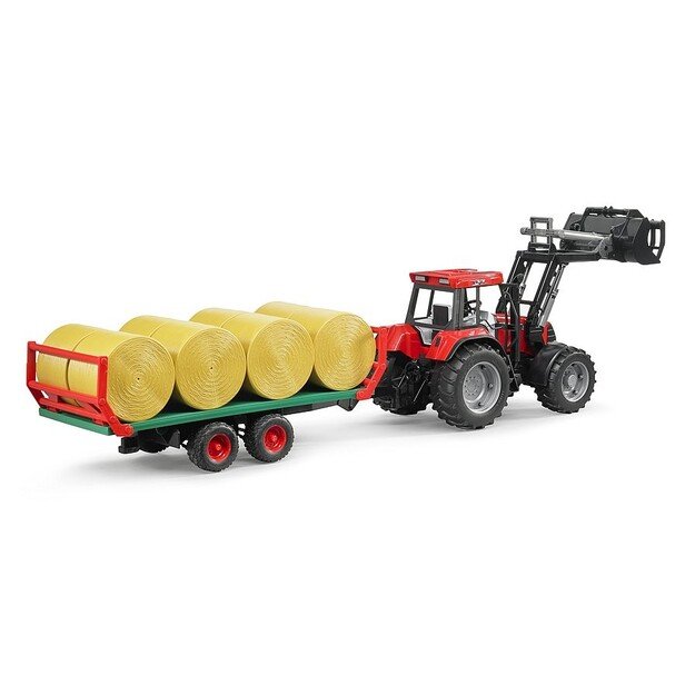 Bruder - Bale Transport Trailer with 8 round bales (02220) 2
