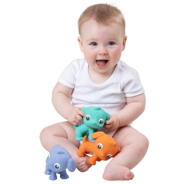 PLAYGRO - Eco Play Natural Rubber Pooky Puppy - Turquoise (10188823)