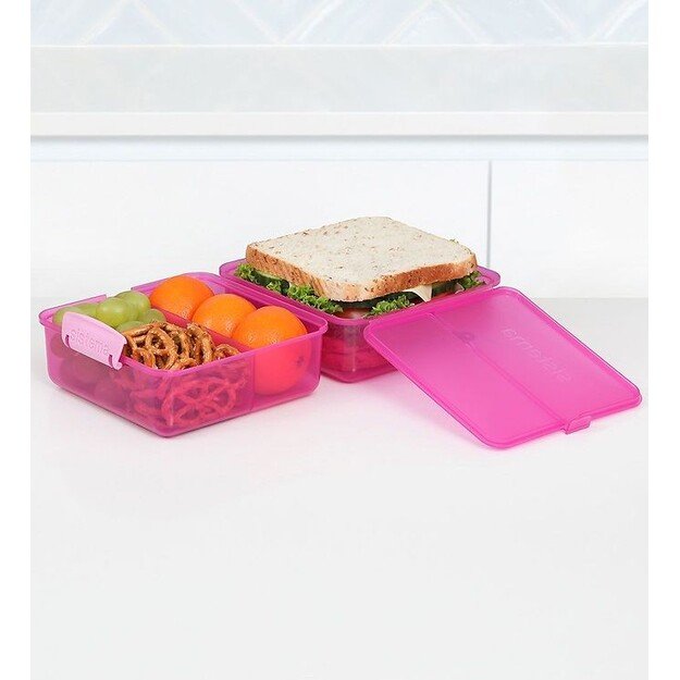 Sistema - Lunch Cube 1,4L Lunch - Pink 2