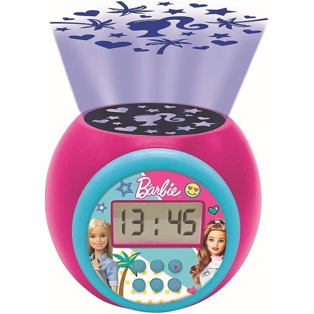 Lexibook - Barbie Projector Alarm Clock (RL977BB)