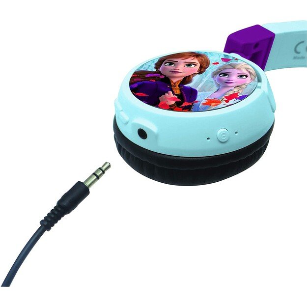 Lexibook - Disney Frozen - 2 in 1 Foldable Headphones (HPBT010FZ)