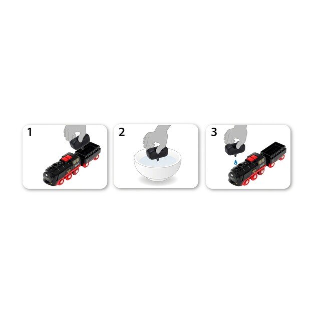 BRIO - Battery-Operated Steaming Train (33884) 1