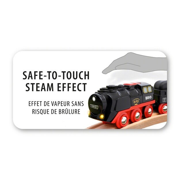 BRIO - Battery-Operated Steaming Train (33884) 2