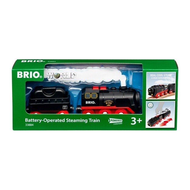 BRIO - Battery-Operated Steaming Train (33884) 3