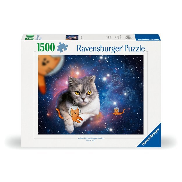 Ravensburger - Puzzle Cats In Space 1500p (12000742)