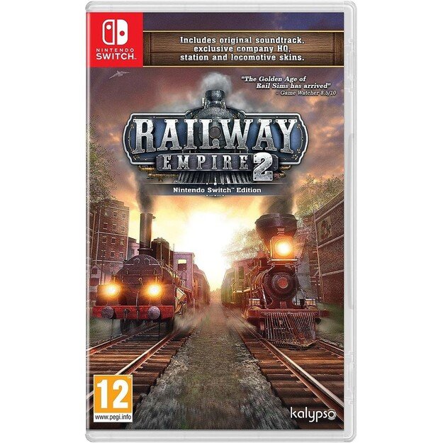 Railway Empire 2 (Deluxe Edition)
      
        - Nintendo Switch