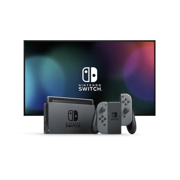 Nintendo Switch Console with Grey Joy-Con (V2)