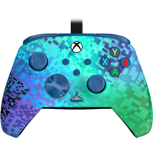 PDP Rematch Wired Controller - Glitch Green 7