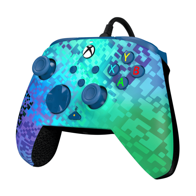 PDP Rematch Wired Controller - Glitch Green 8