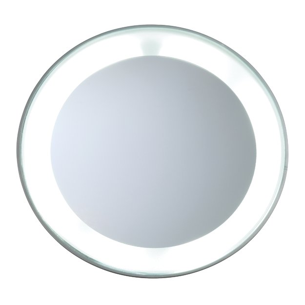 Tweezerman - Lighted 15x Magnifying Mirror - Compact and Portable