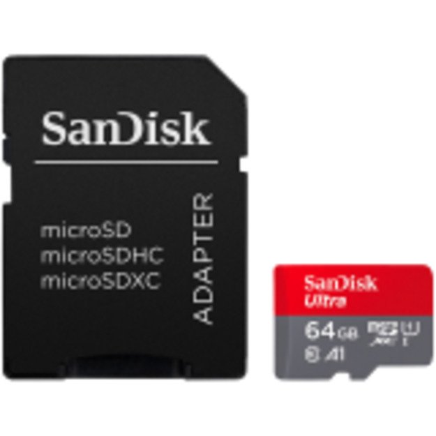 Memory Flash cards SANDISK SDSQUAB-064G-GN6IA