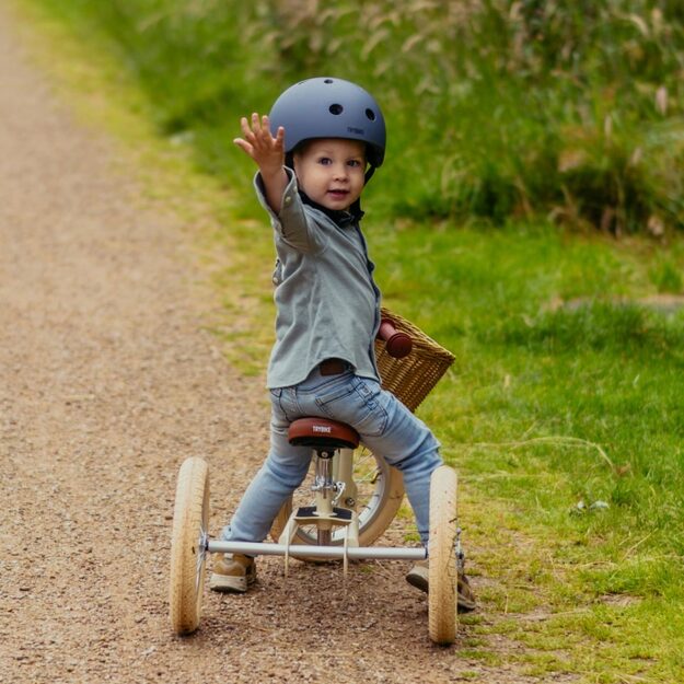 Trybike - Retro Helmet - Vintage Matte Grey - XS