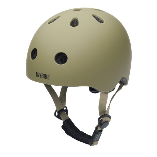 Trybike - Retro Helmet - Vintage Matte Green - XS