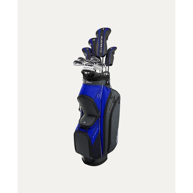 Wilson - PlayerFit Men’s Right Hand Complete Golf Club Set – Graphite Shaft – Stand Bag