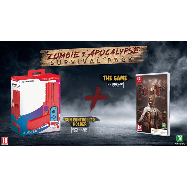 Zombie Survival Pack: House of the Dead Remake & Blaster (Code in Box)

  - Nintendo Switch