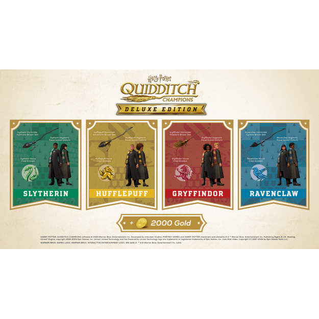 Harry Potter: Quidditch Champions (Deluxe Edition)

  - PlayStation 4