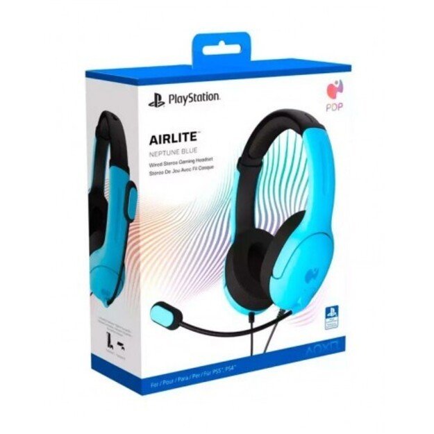 PDP Airlite Headset Wired Neptune Blue