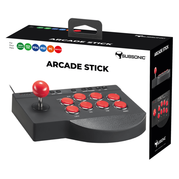 Subsonic Arcade Stick (Ps4 /Ps3 / Xbox / Pc / Switch)
