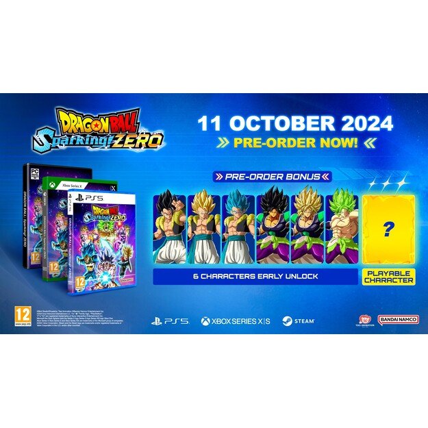 DRAGON BALL: Sparking! ZERO

  - PlayStation 5