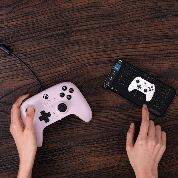8BitDo Ultimate Wired Xbox Pad Pink (Xbox Series X/S, XOne, PC)