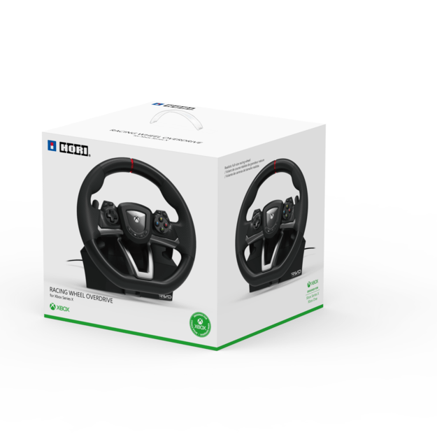HORI - Racing Wheel Overdrive  + 7-Speed Racing Shifter Bundle For PC (Windows 11/10)