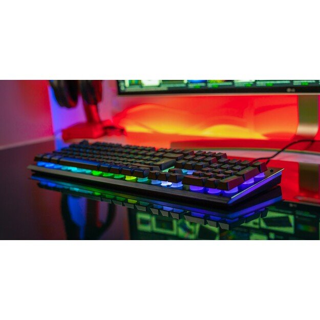 SUREFIRE - KingPin X2 Metal Gaming RGB Keyboard QWERTY Nordic