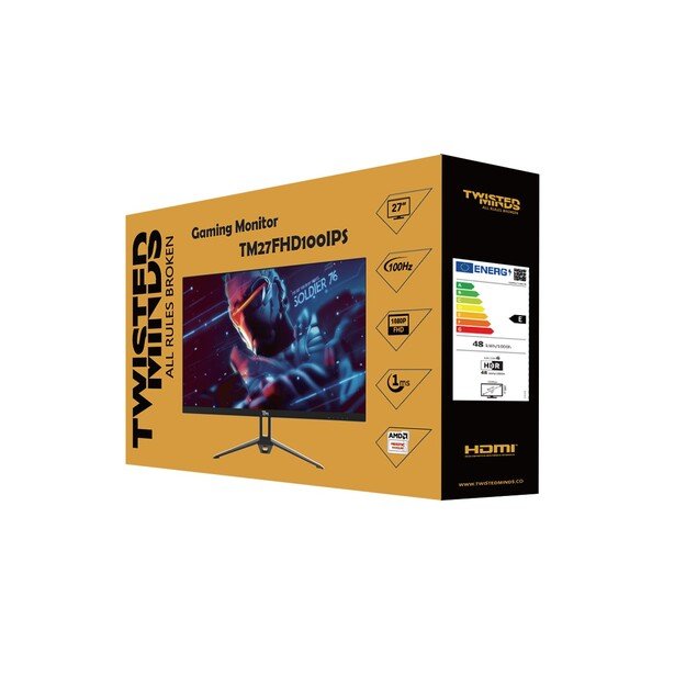 Twisted Minds - 27’’ FHD 100HZ IPS 1ms Gaming Monitor TM27FHD100IPS 9