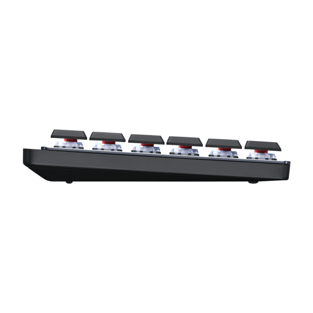 Logitech - MX Mechanical Wireless Illuminated Keyboard - Nordic - Lineair Switch