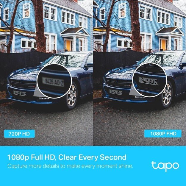 TP-Link - Tapo Outdoor Pan/Tilt Security Wi-Fi Camera /Tapo C500