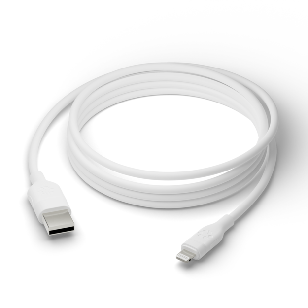 dbramante1928 - Re-charge - Cable - USB-A to MFI Lightning, TPE, 1.2m - White
