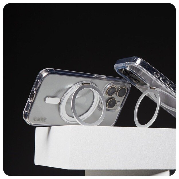 CARE by PanzerGlass - Case - Transparent & MagSafe - iPhone 16 Plus