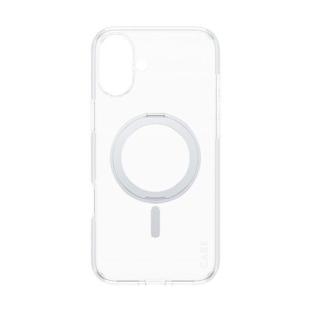 CARE by PanzerGlass - Case - Transparent & MagSafe - iPhone 16 Plus