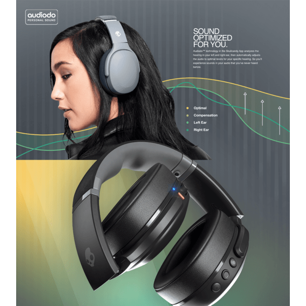 Skullcandy - Crusher EVO Over-Ear Wireless - Black
