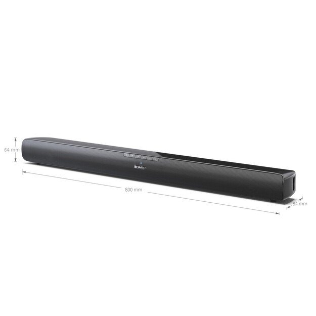 Sharp - 2.0 Soundbar With HDMI & Bluetooth