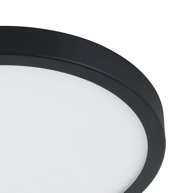 EGLO - Fueva-Z ceiling light black Ø28.5 - TW - Zigbee, Bluetooth