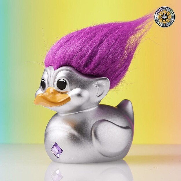 Numskull - Trolls Tubbz 1st ED Silver (Purple Hair)