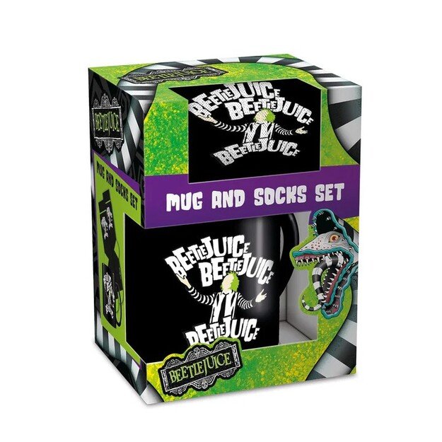 BEETLEJUICE MUG & SOCK SET