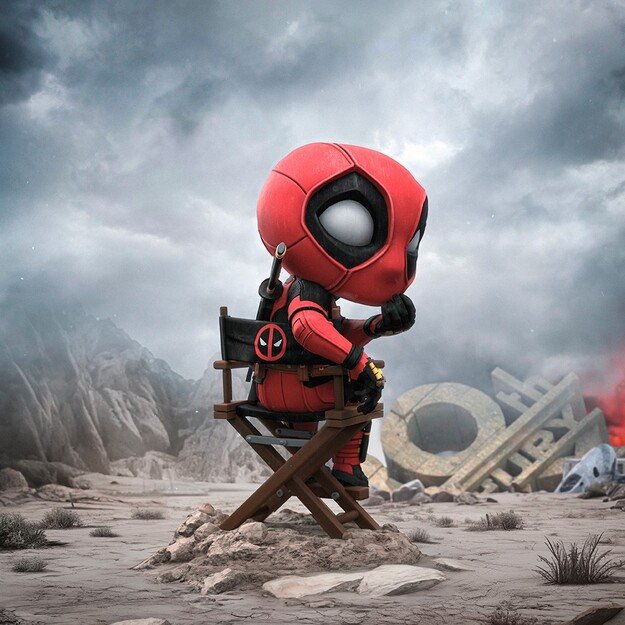 Iron Studios & Minico Deadpool & Wolverine - Deadpool Figure
