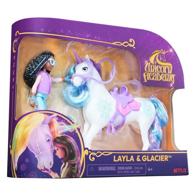 Unicorn Academy - Doll & Unicorn - Layla & Glacier (6066849)